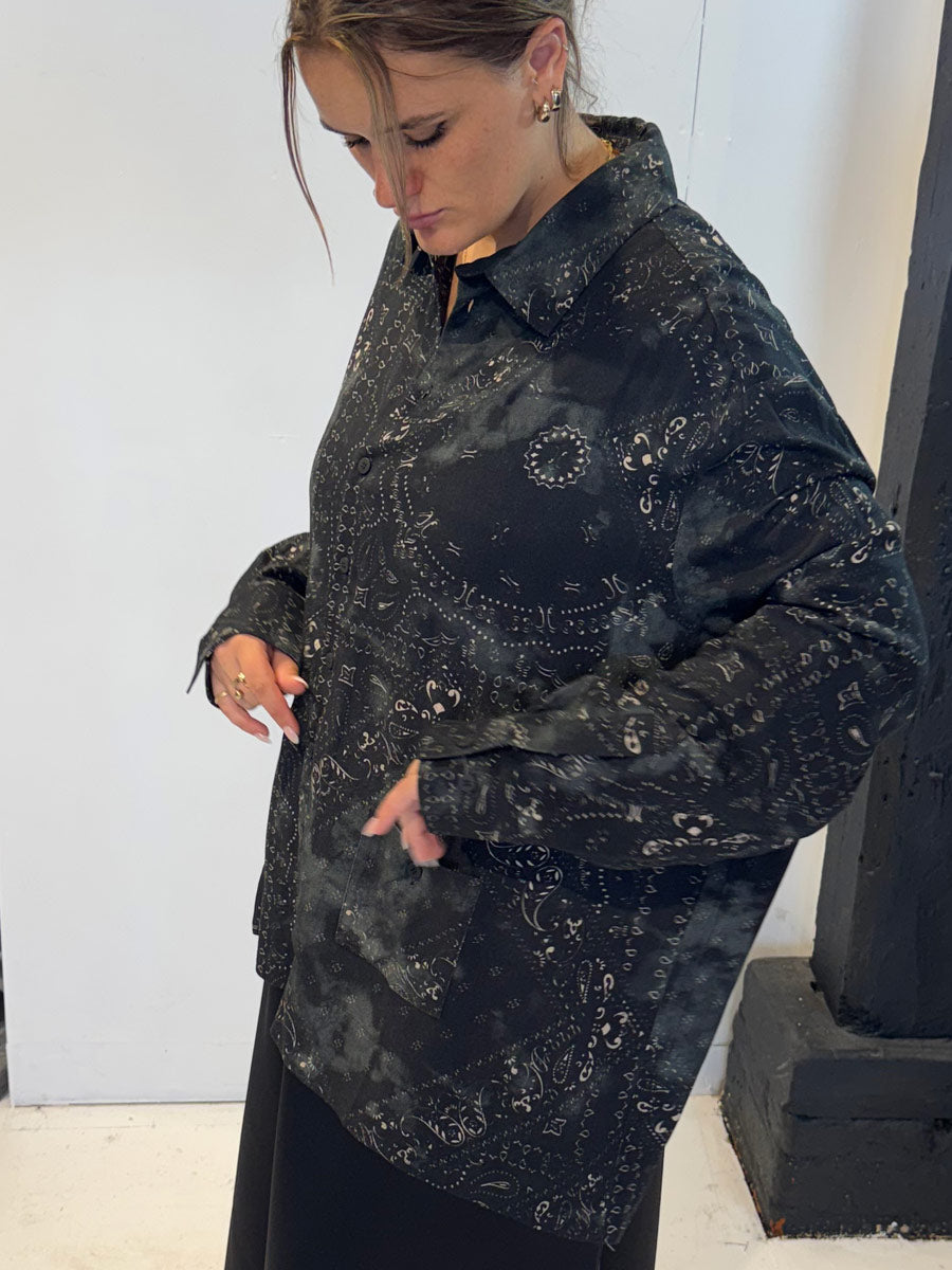 La Vaca Loca – ‘Laja’ Oversized Printed Shirt