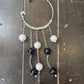 Body Bangle - Large Pearl Effect Link Necklace