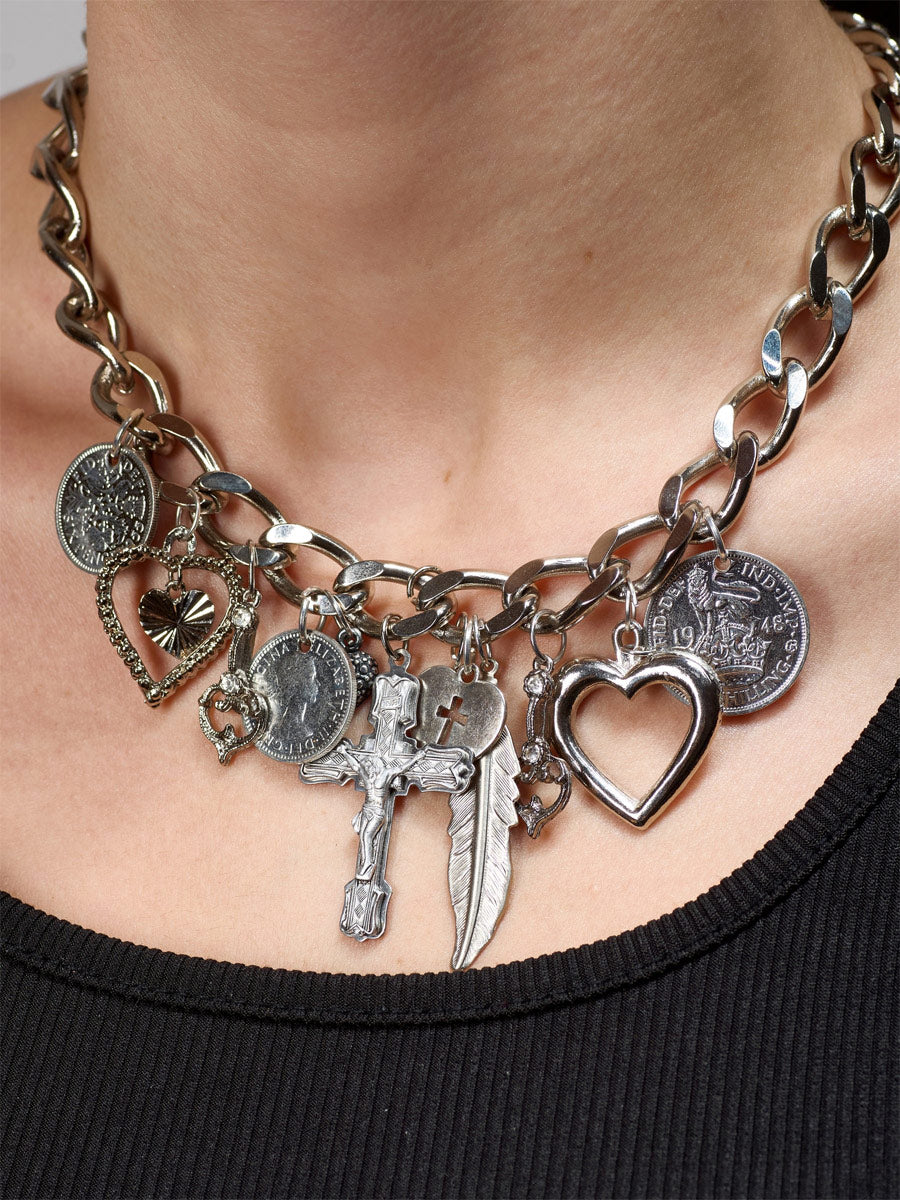 Caramel "Love Sex Money N" Necklace