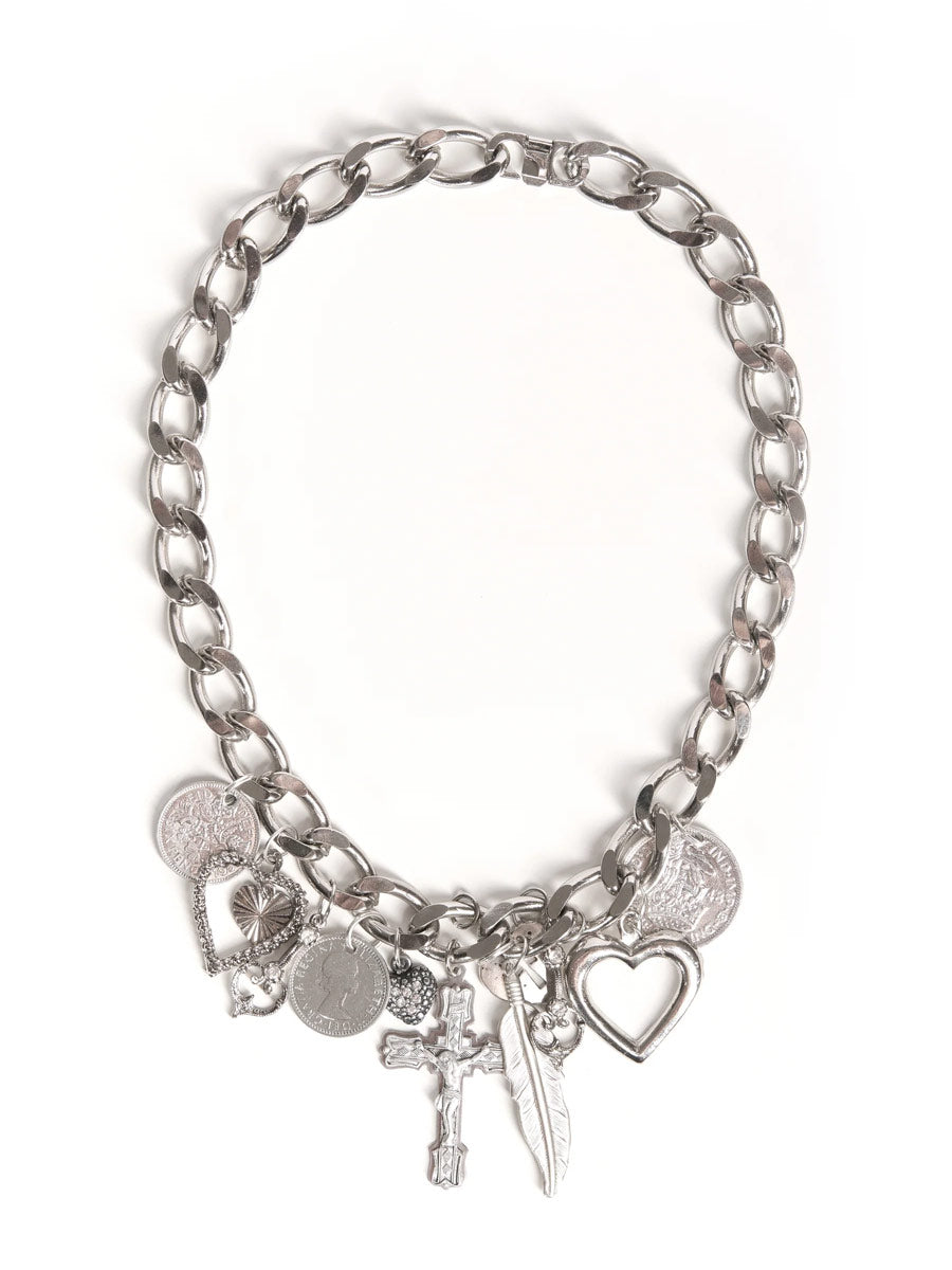 Caramel "Love Sex Money N" Necklace