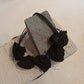 Papucei - ‘A.Mio’ Black Leather & Taffeta Necklace