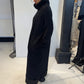 La Vaca Loca Mara black maxi dress, side view