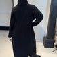 La Vaca Loca Mara black maxi dress, back view
