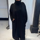 La Vaca Loca Mara oversized dress with hands in pockets