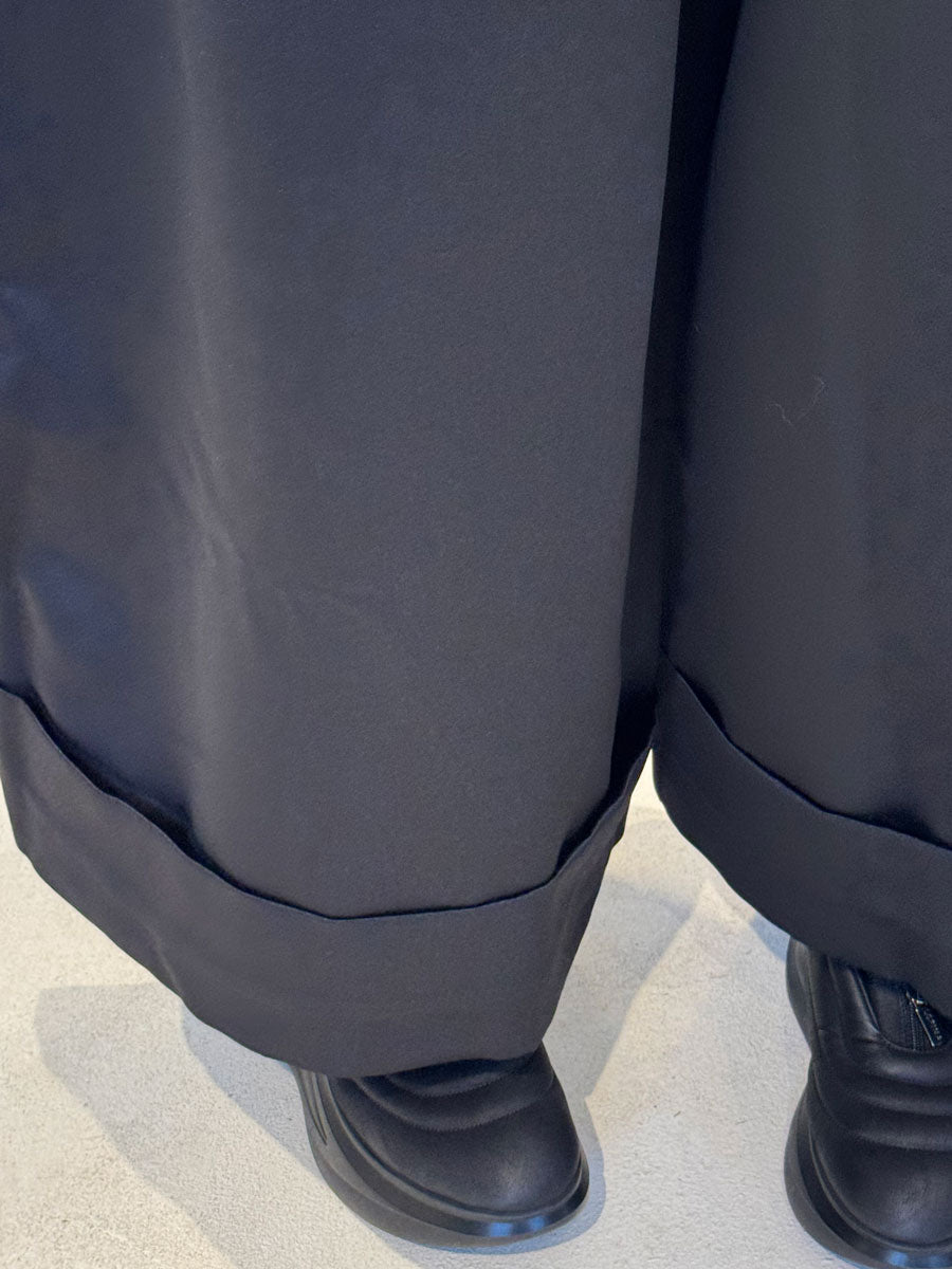 La Vaca Loca – ‘Onda’ Sculptural Wide-Leg Trousers