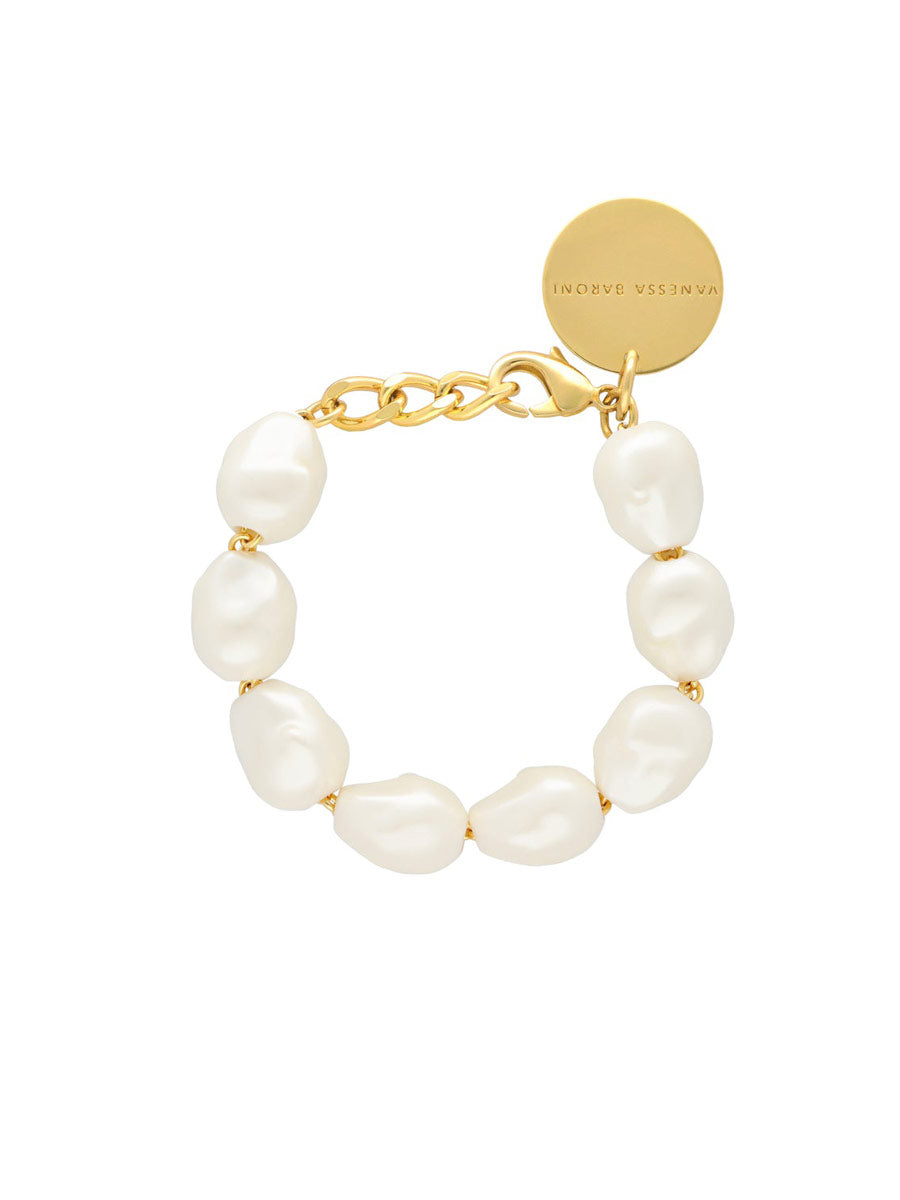 Vanessa Baroni - Organic Pearl Bracelet