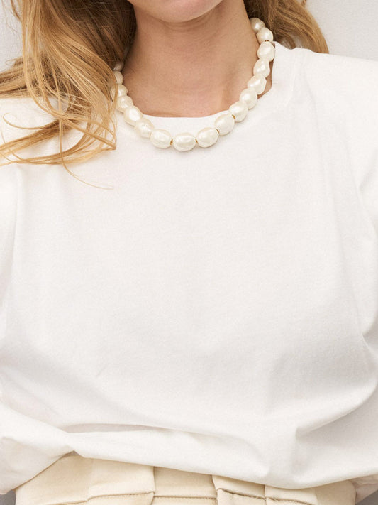 Vanessa Baroni - Organic Pearl Necklace