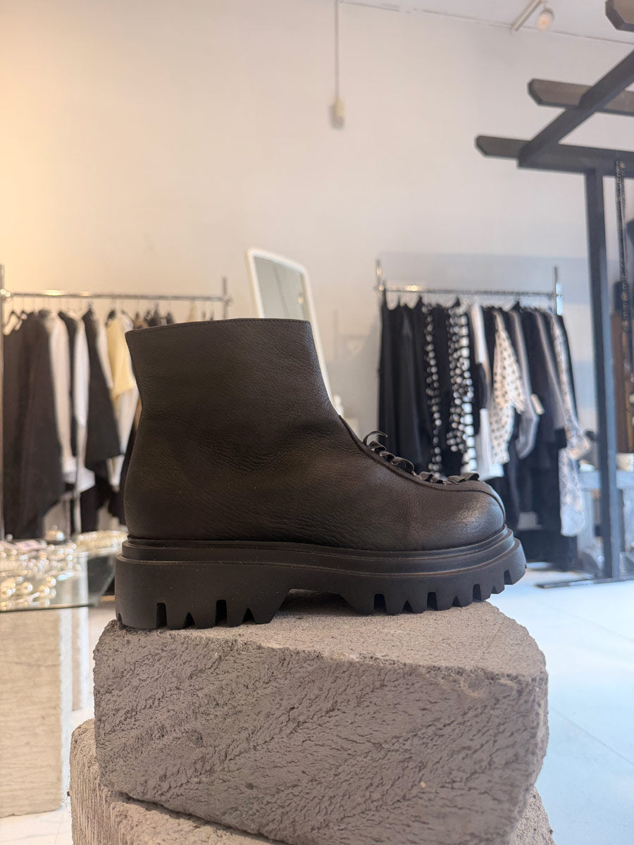 Papucei - ‘Rowan’ Black Ankle Boot