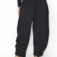Sort Aarhus Sa1145 - Soft Pull On Slightly Tappered Jersey Pant