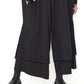 Sort Aarhus Sa1149 - Double Layer Culotte Style Soft Jersey Pant