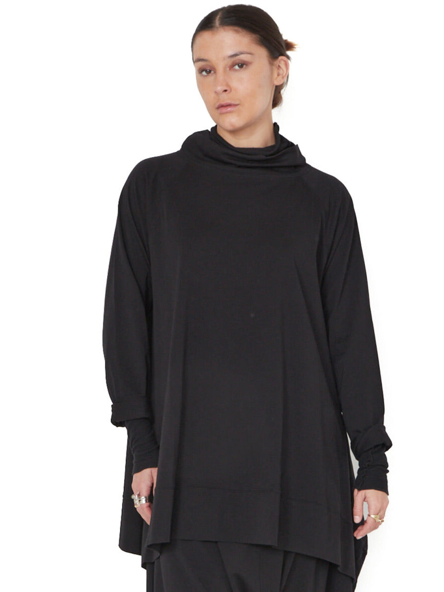 Sort Aarhus - Soft Jersey Tunic