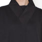 Sort Aarhus Sa2204 - Oversize V-Neck Dropped Hem Oversized Top