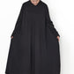 Sort Aarhus Sa3122 - Long Heavy Jersey Dress