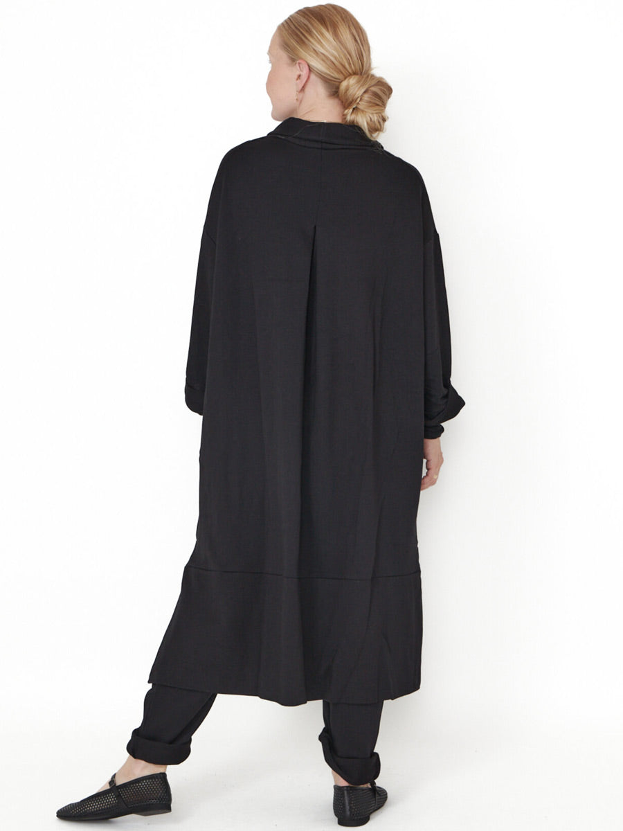 Sort Aarhus – Oversized Longline Cardigan