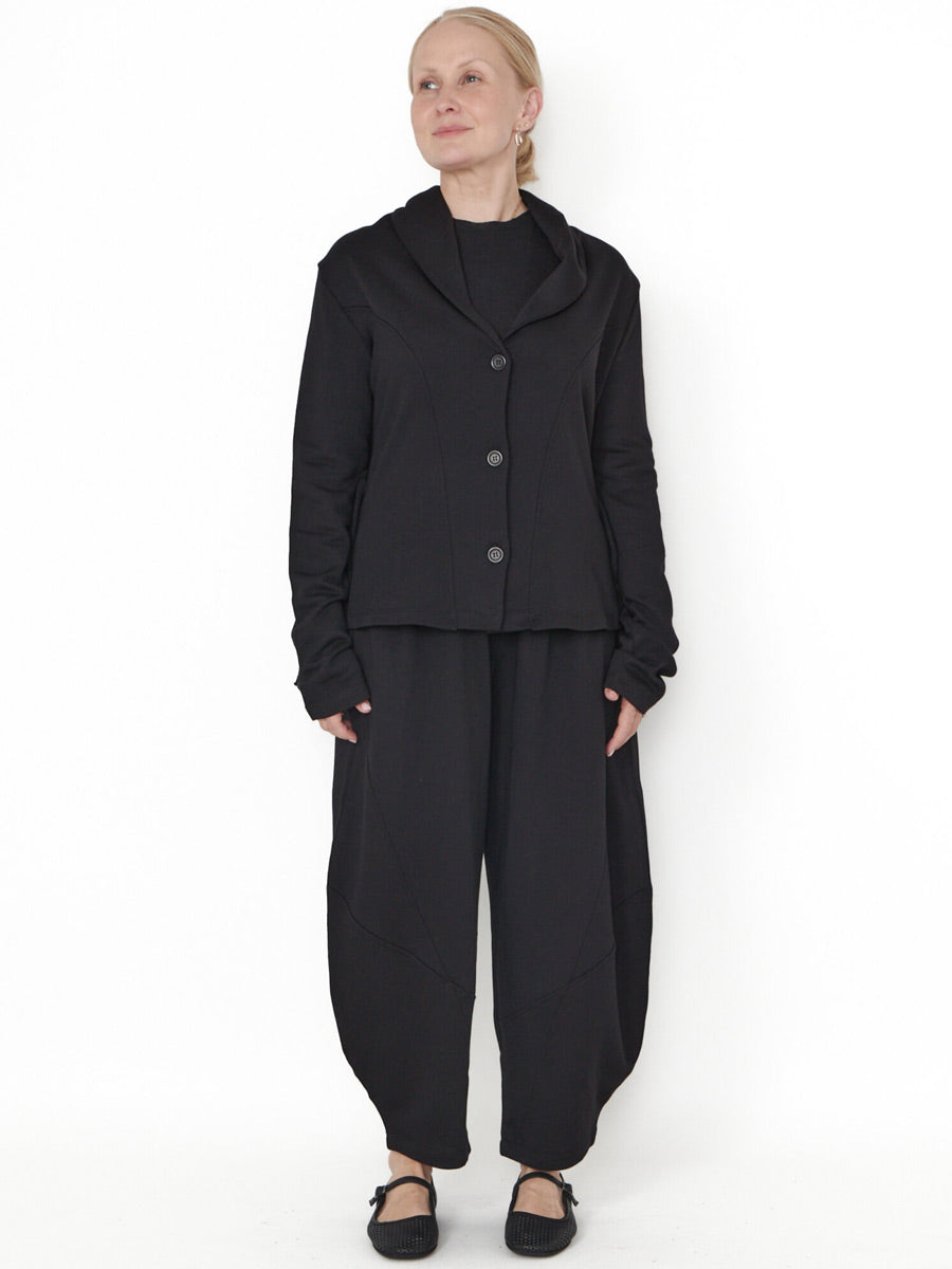 Sort Aarhus Sa5114 - Layered Contemporary Cardigan
