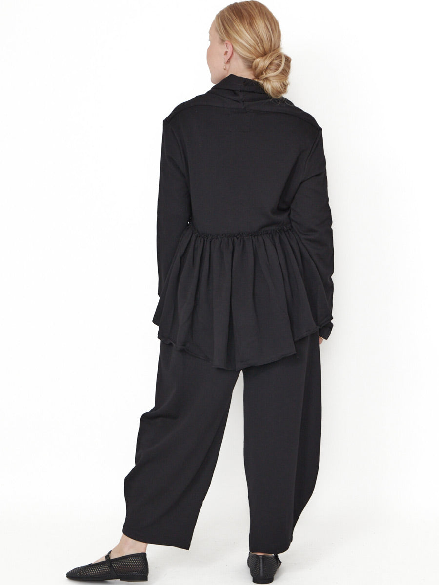 Sort Aarhus Sa5114 - Layered Contemporary Cardigan