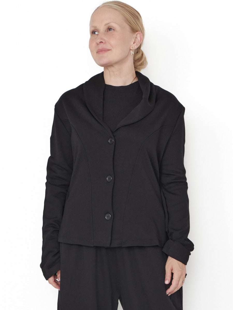 Sort Aarhus Sa5114 - Layered Contemporary Cardigan