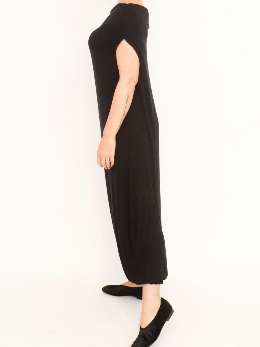 Sort Aarhus "Sa3062" Double Layer Dress