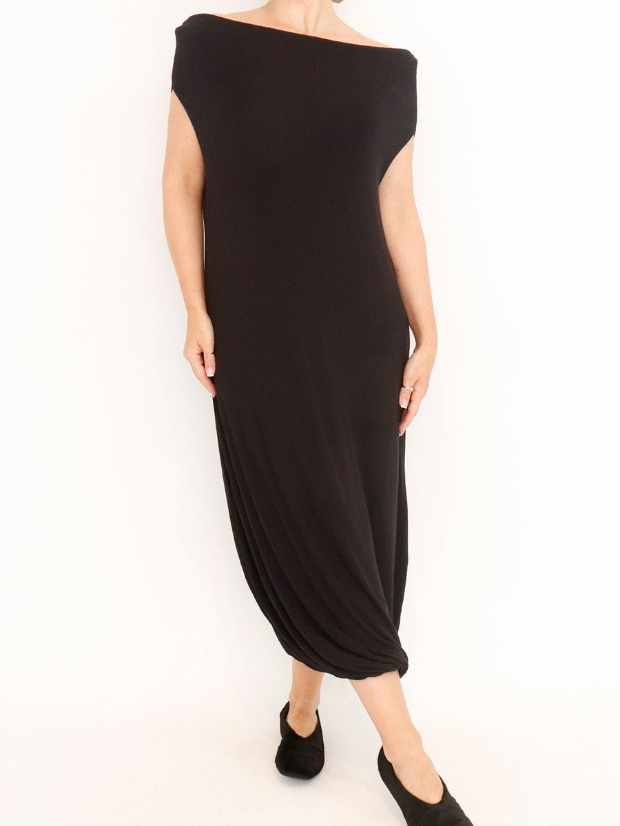 Sort Aarhus "Sa3062" Double Layer Dress