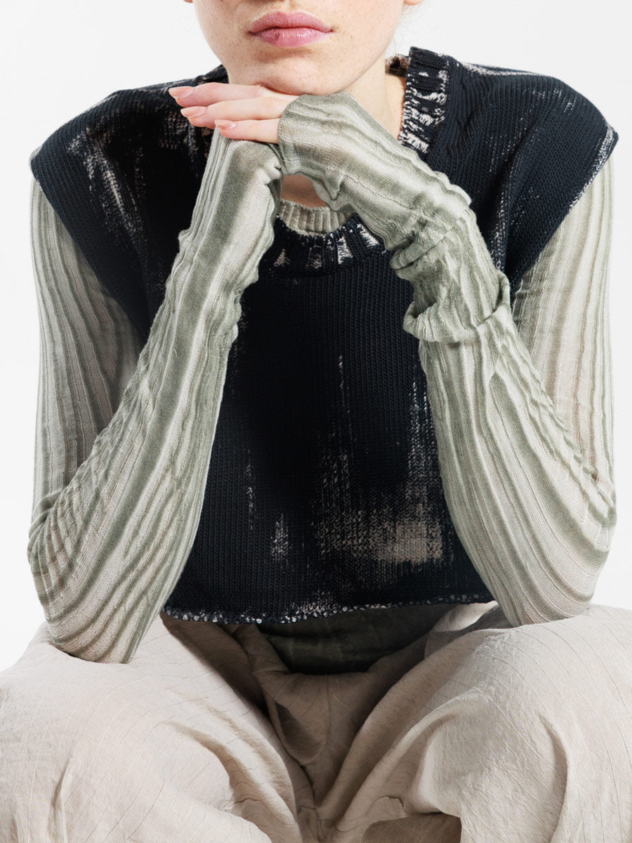 Serienumerica - Boxy Crop Top
