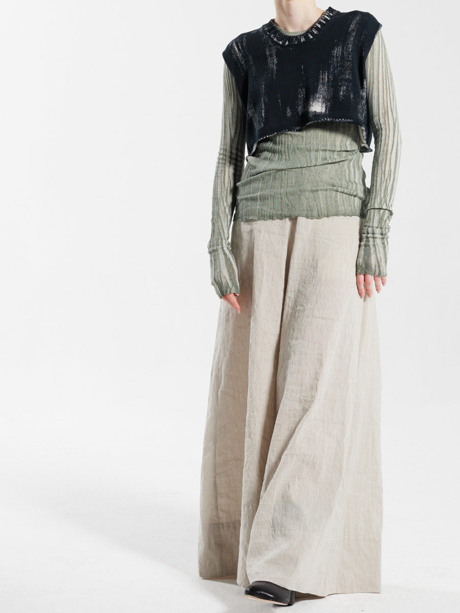 Serienumerica - Boxy Crop Top