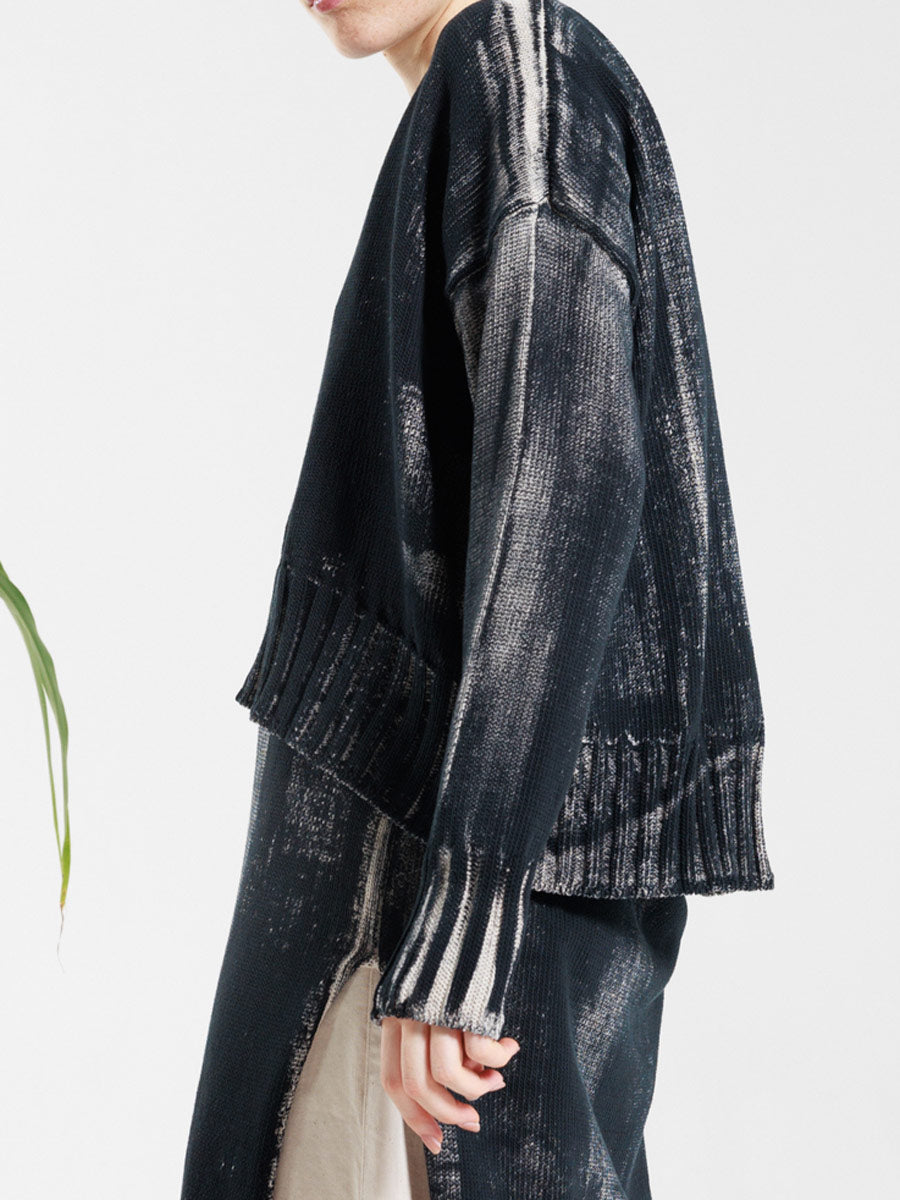 Serienumerica - 100% Cotton, Hand Finished Jumper