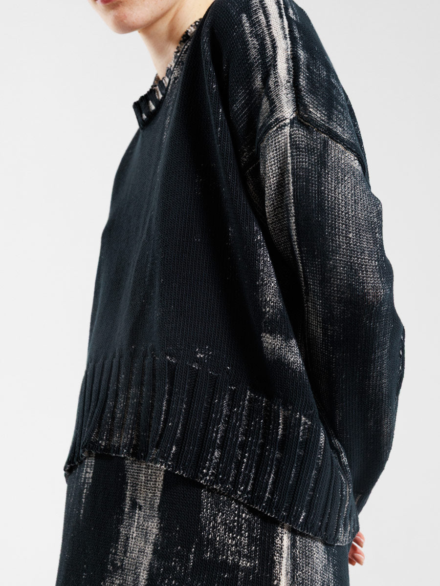 Serienumerica - 100% Cotton, Hand Finished Jumper
