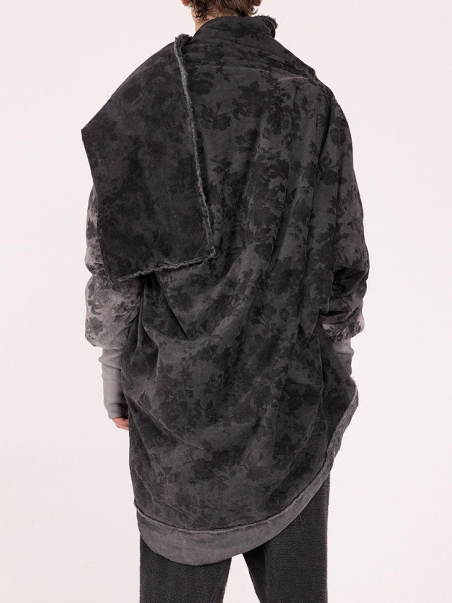 Sanctamuerte "Sx225" Asymetric down Jacket