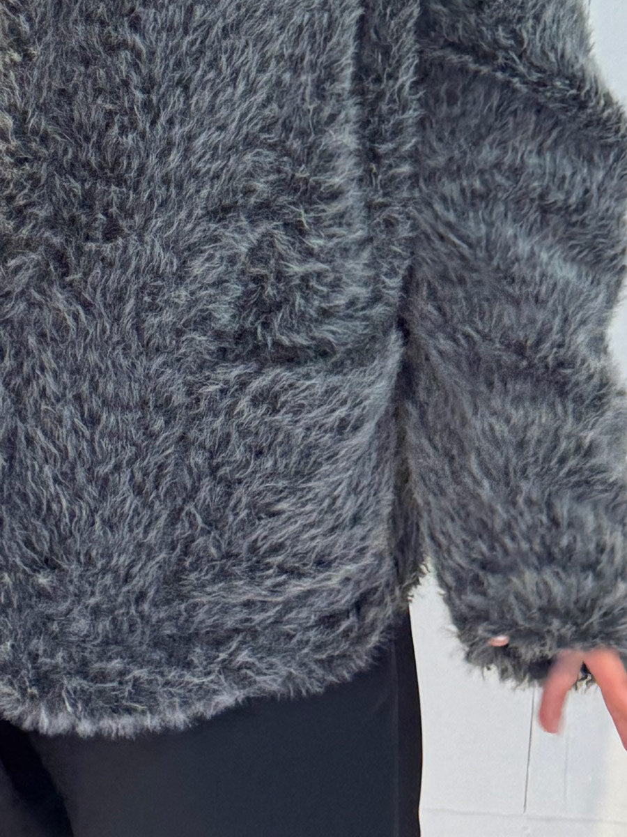 La Vaca Loca – ‘Senda’ Oversized Textured Jacket