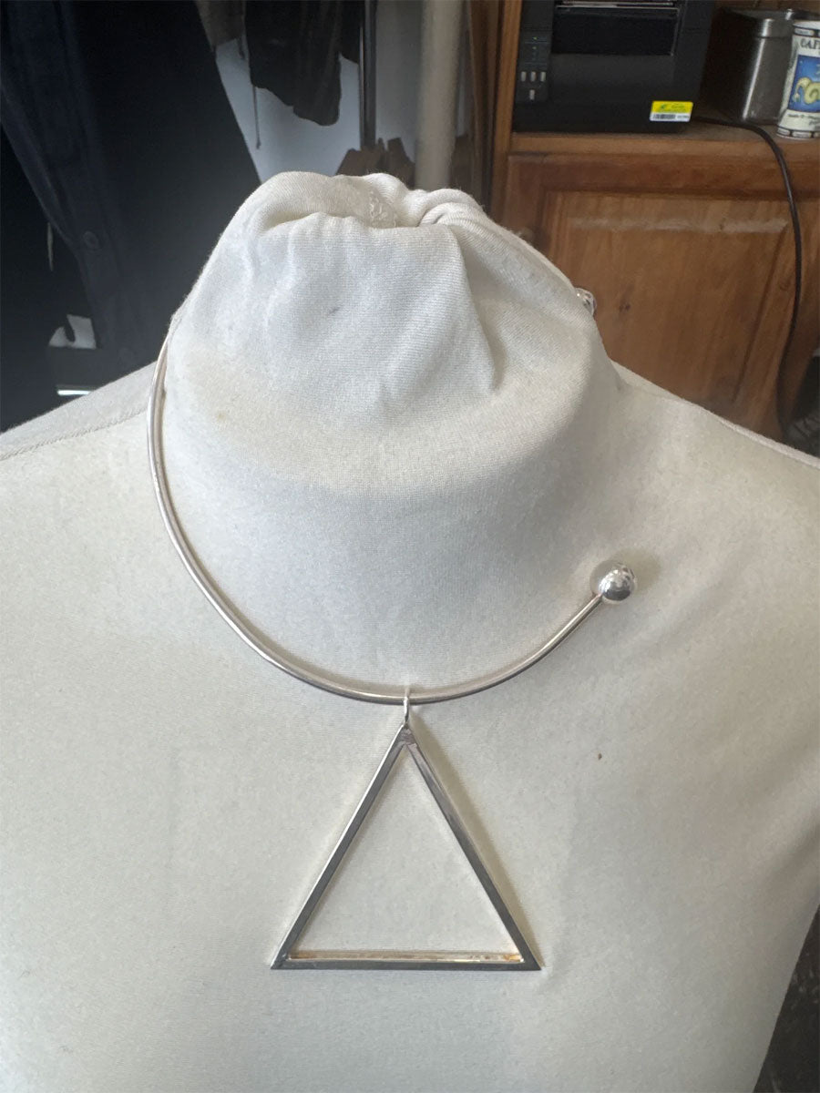 Body Bangle - Triangle Pendant Necklace