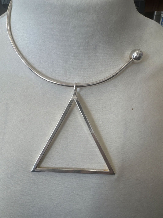 Body Bangle - Triangle Pendant Necklace