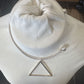 Body Bangle - Triangle Pendant Necklace