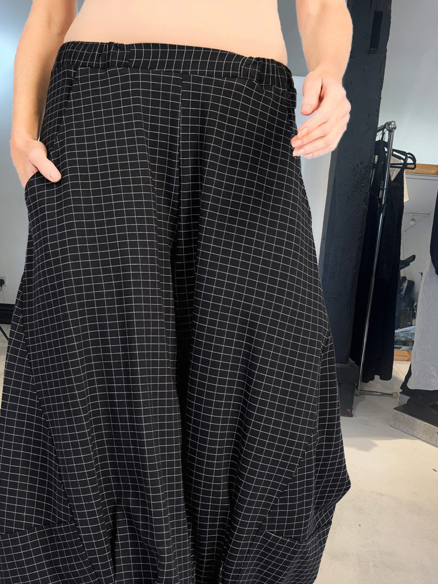 Urban by Alembika – Textured Wide-Leg Trousers