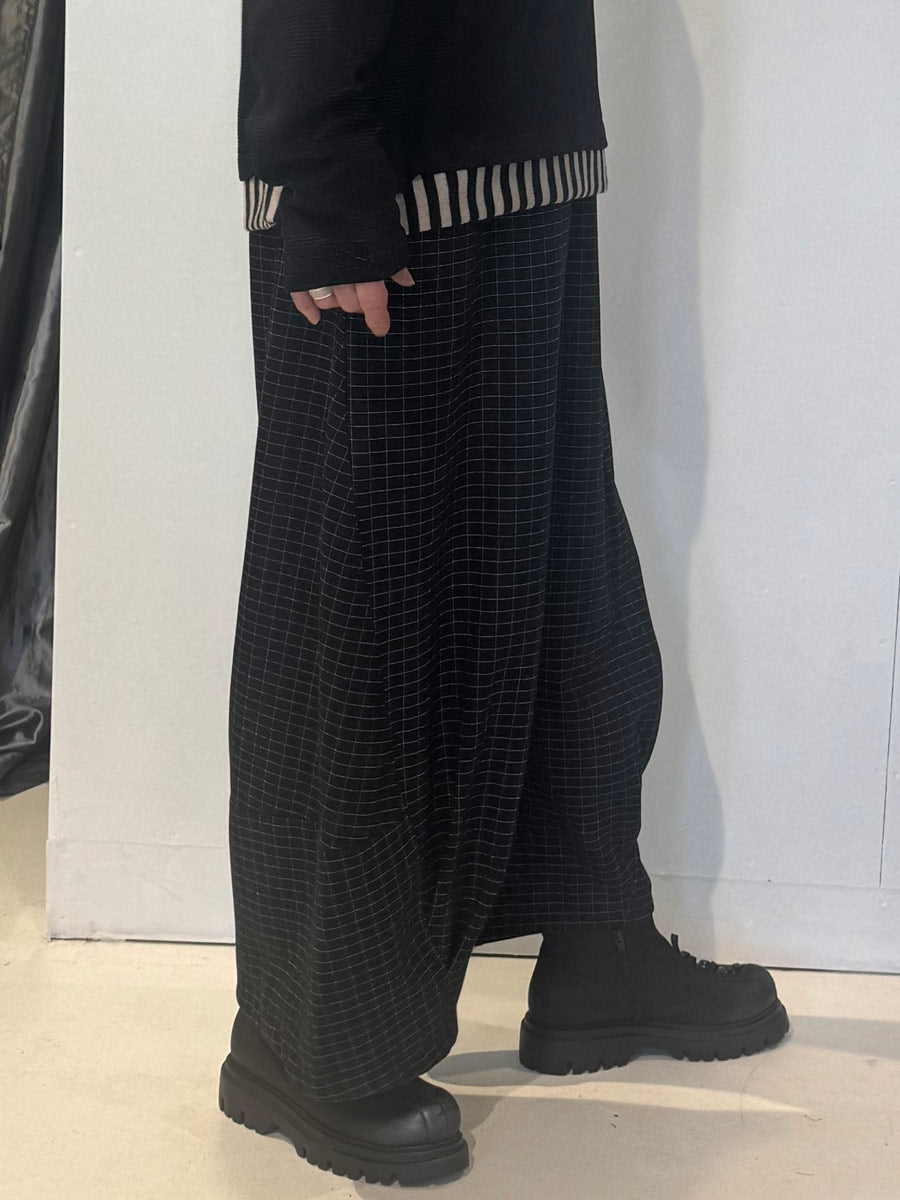 Urban by Alembika – Textured Wide-Leg Trousers