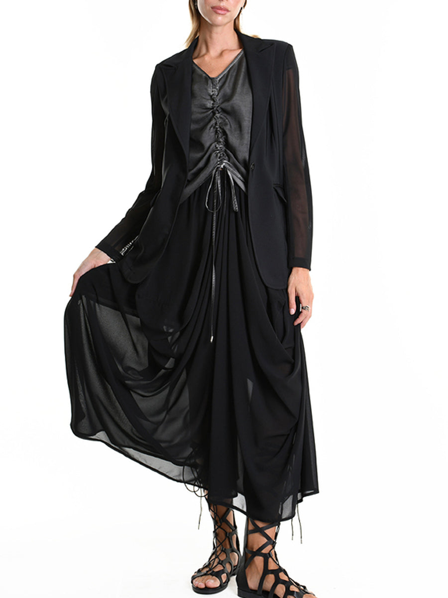 La Haine Inside Us - Georgette Dress