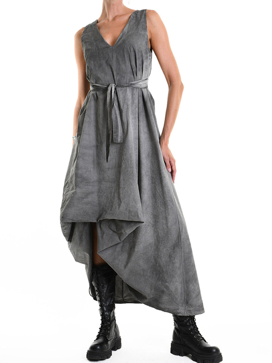 La Haine Inside Us - Sleeveless Asymmetric Dress