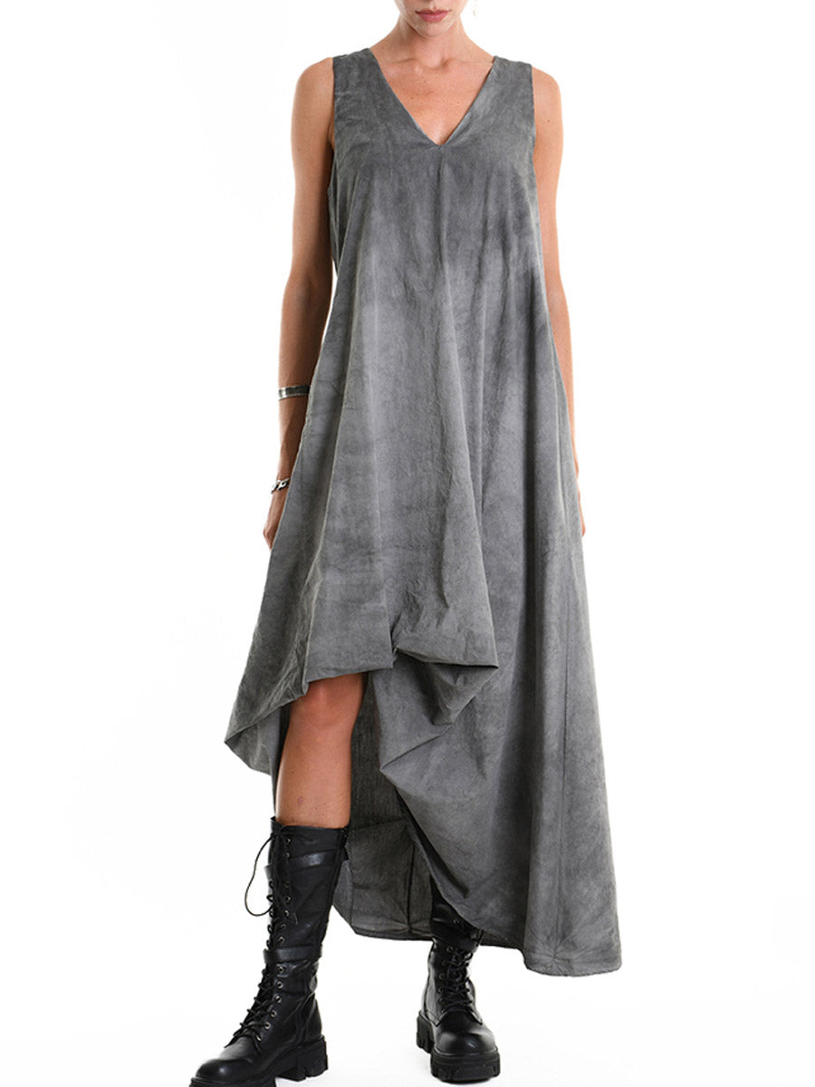 La Haine Inside Us - Sleeveless Asymmetric Dress