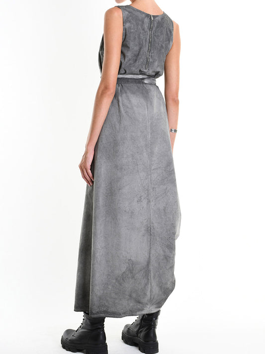 La Haine Inside Us - Sleeveless Asymmetric Dress