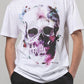 Religion Watercolour Skull Tshirt