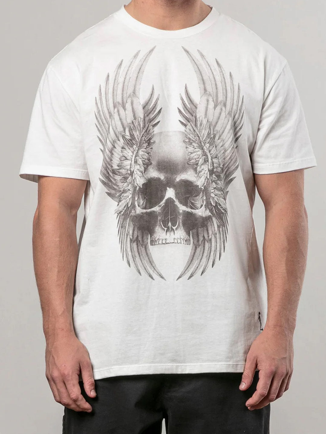 Religion Wings Skull Tshirt