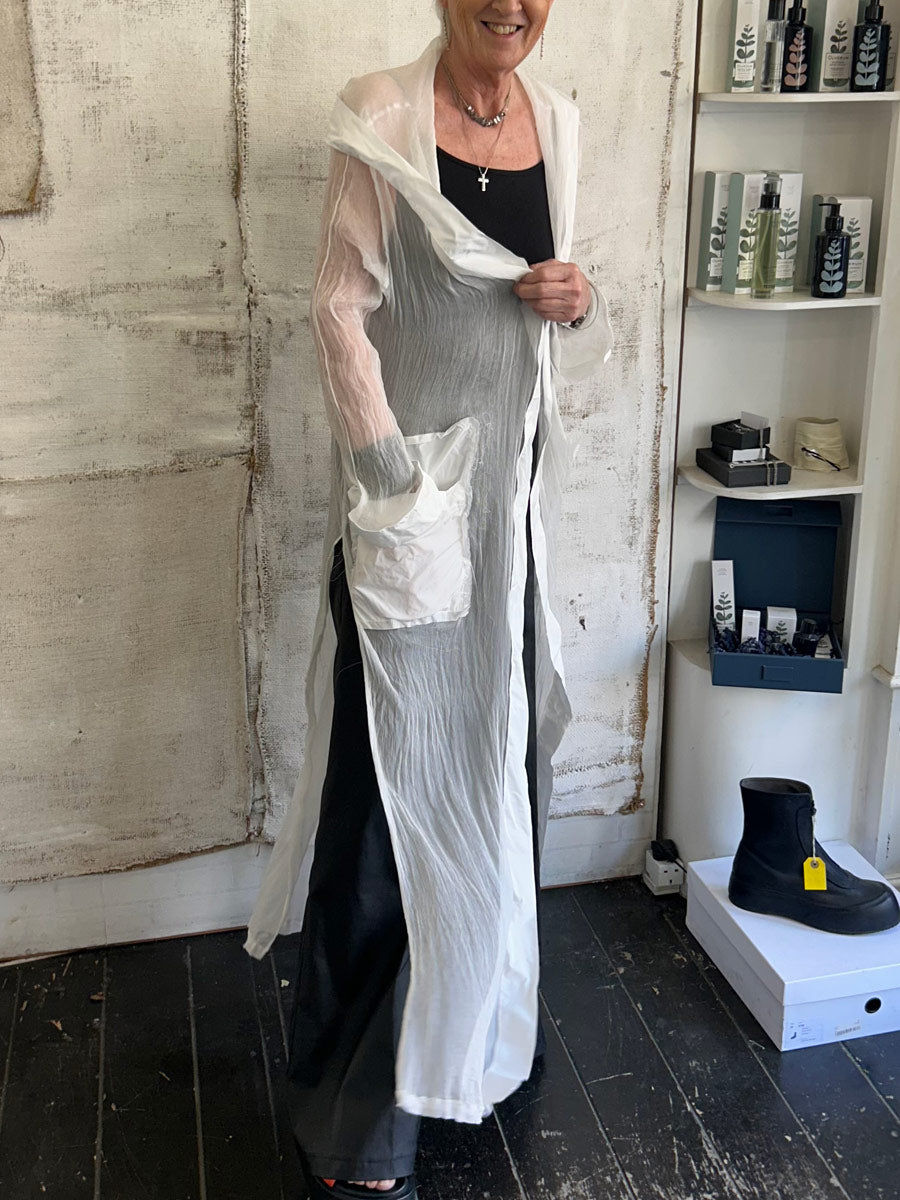 Xenia - Zafa - 100% Silk Coat
