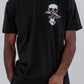 Religion Distorted Skull Tshirt