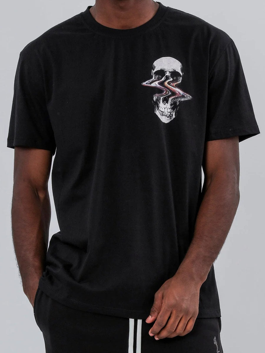 Religion Distorted Skull Tshirt