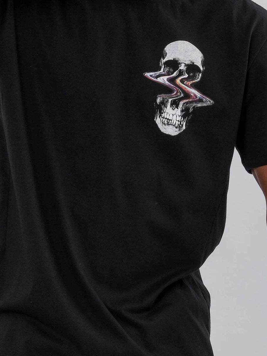 Religion Distorted Skull Tshirt