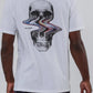 Religion Distorted Skull Tshirt