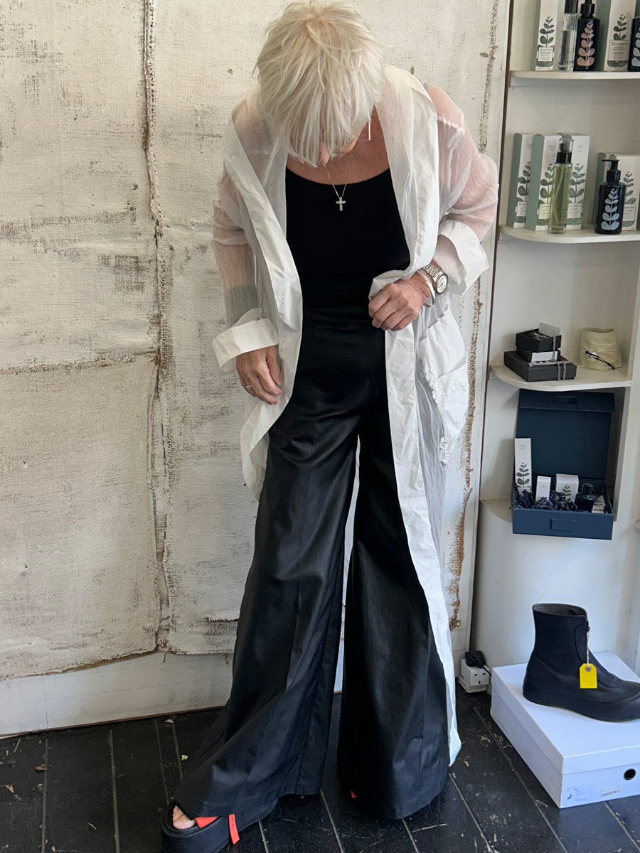 Xenia - Hrid - 100% Silk Hooded Coat