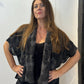 Front view of the Igor Dobranic Lotus grey checked waistcoat worn open