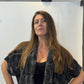 Front view of the Igor Dobranic Lotus grey checked waistcoat worn open