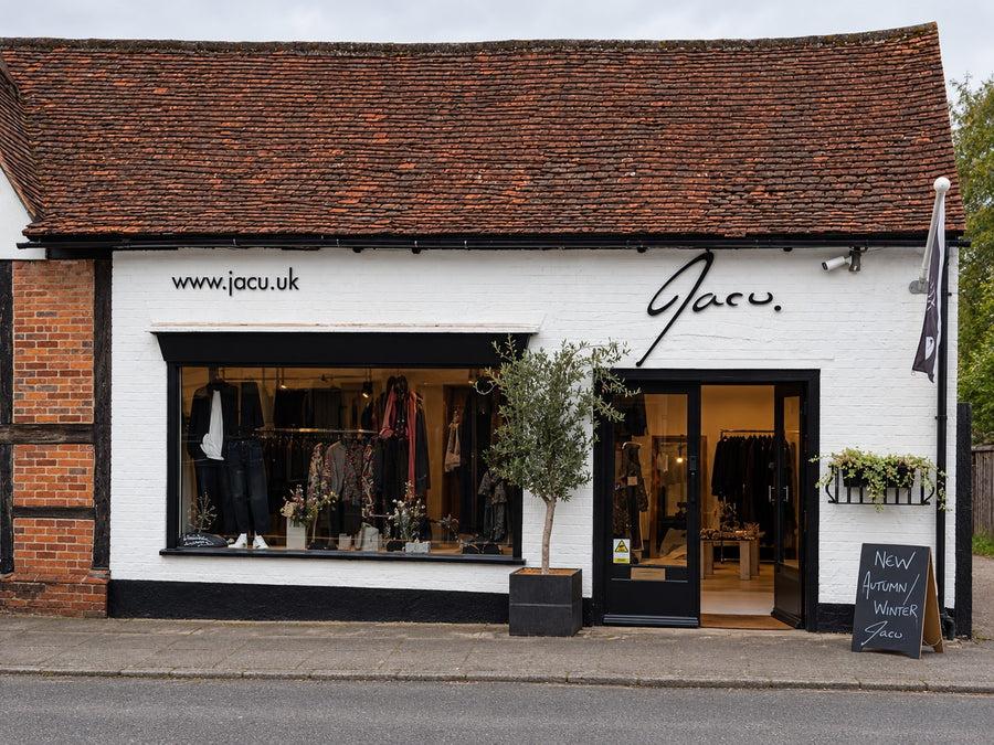 The Jacu shopfront in Marlow