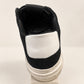 Wave Suede Black Trainers — back view